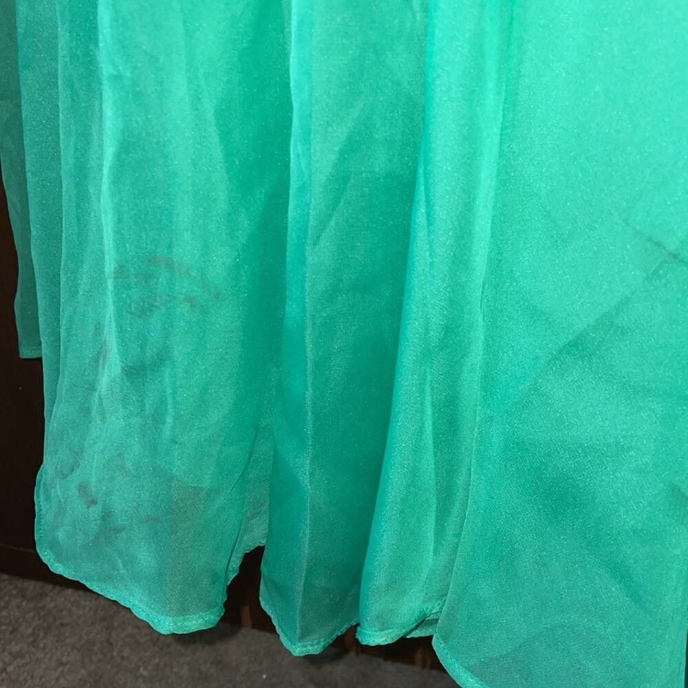 Sherri Hill green prom dress maxi - Picture 9 of 12